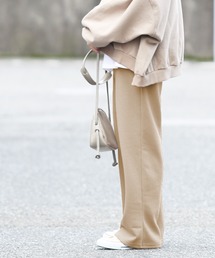 reca | ノンストレス◇リラックスリブニットワイドパンツ(その他パンツ)