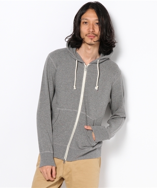 green label relaxing（グリーンレーベルリラクシング）の「★★NEP/URAKE ジップパーカー（パーカー・メンズ・ブラック/グレー・SMALL/LARGE/X-LARGE/MEDIUM）」の11枚目の写真