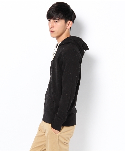 green label relaxing（グリーンレーベルリラクシング）の「★★NEP/URAKE ジップパーカー（パーカー・メンズ・ブラック/グレー・SMALL/LARGE/X-LARGE/MEDIUM）」の3枚目の写真