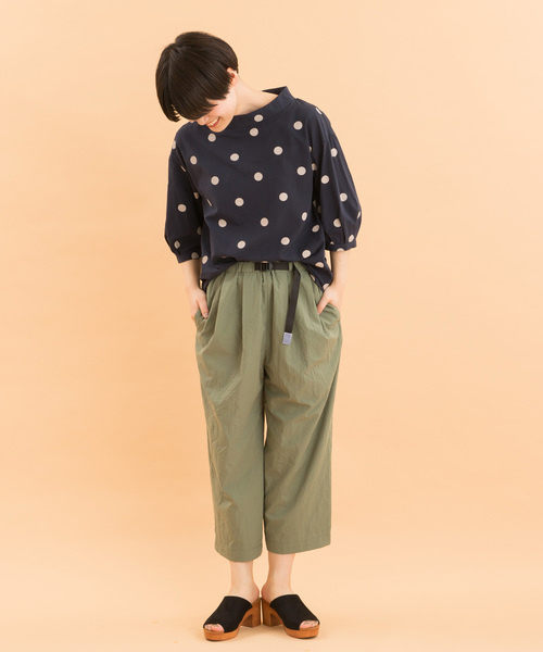 POU DOU DOU（プードゥドゥ）の「ウッド調ヒールサボ（スリッポン・レディース・イエロー/ブラック/グレー・3/4）」の7枚目の写真