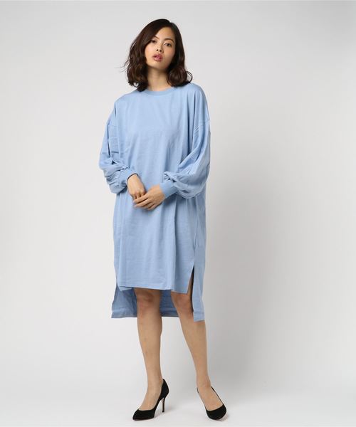 Earth Music Ecology アースミュージックアンドエコロジー の すきな丈ふわそでbig T ワンピース ワンピース Wear