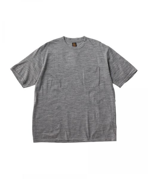 BATONER（バトナー）の「＜BATONER(バトナー)＞ WOOL CREW TEE（T 