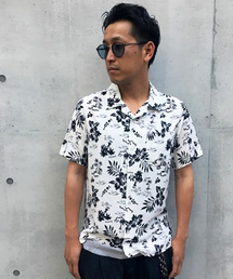 VENCEEXCHANGE | 【WEB限定】トロピカル柄オープンカラーシャツ(シャツ/ブラウス)