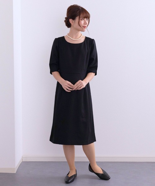 【セール】メリノウール フォーマル マタニティワンピース [産前産後] [日本製]【ZOZO限定カラー】（マタニティウェア/グッズ）｜SweetMommy（スウィートマミー）