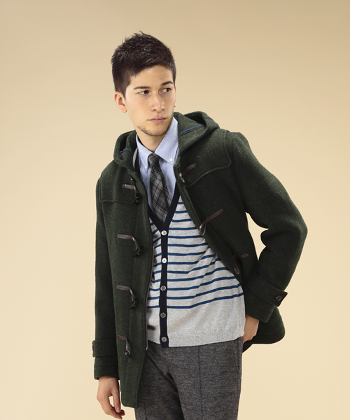 B:MING by BEAMS(ビーミングバイビームス)の「□ビーミング by ビームス / トラディショナルダッフルコート(ダッフルコート・メンズ・ブラウン系その他/グリーン/ネイビー・SMALL/MEDIUM/LARGE/X-LARGE)」の3枚目の写真