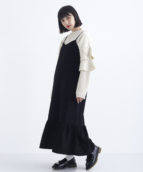 フェイクスウェードキャミワンピース784 9527 ワンピース Merlot メルロー のファッション Merlot メルロー のワンピース フェイクスウェードキャミワンピース784 9527 をセール価格で購入できます Merlot ワンピース セール