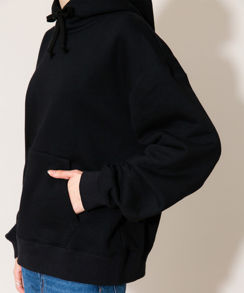 PUBLIC TOKYO（パブリックトウキョウ）の「極 フードプルオーバー（パーカー・レディース・ホワイト/ブラウン/グリーン/ダークグレー/パープル/ベージュ/ライトブルー/ブラック/ライトベージュ/ピンク/クリアグリーン/アイボリー/ライトグレー・FREE）」の20枚目の写真