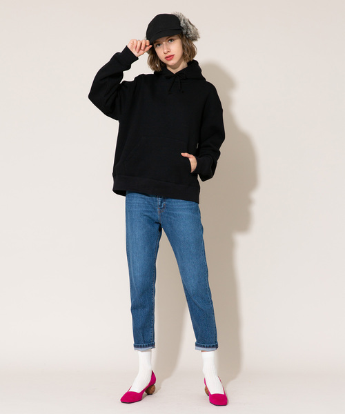 PUBLIC TOKYO（パブリックトウキョウ）の「極 フードプルオーバー（パーカー・レディース・ホワイト/ブラウン/グリーン/ダークグレー/パープル/ベージュ/ライトブルー/ブラック/ライトベージュ/ピンク/クリアグリーン/アイボリー/ライトグレー・FREE）」の17枚目の写真