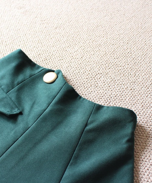 Sawa a la mode（サワアラモード）の「カッティングが美しいロングスカート（スカート・レディース・グリーン・FREE）」の12枚目の写真