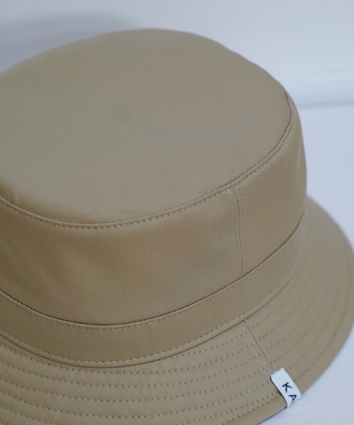 KAIKO（カイコー）の「KAIKO TRENCH BUCKET HAT（ハット・メンズ・ベージュ/ブラック・FREE）」の10枚目の写真