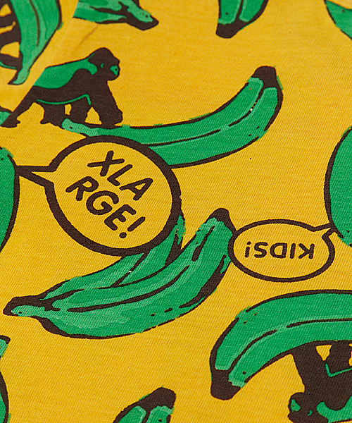 XLARGE KIDS（エクストララージキッズ）の「S/S  TEE  “BANANA”（Tシャツ/カットソー・キッズ・ホワイト/オレンジ・2T/4T/6T/5T/7T）」の6枚目の写真