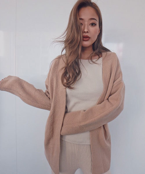 TRUNC（トランクエイティーエイト）の「Waist Cord  Design Cardigan（カーディガン/ボレロ・レディース・ベージュ/その他・FREE）」の3枚目の写真