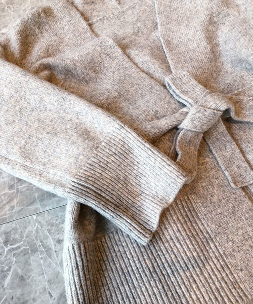 TRUNC（トランクエイティーエイト）の「Waist Cord  Design Cardigan（カーディガン/ボレロ・レディース・ベージュ/その他・FREE）」の5枚目の写真