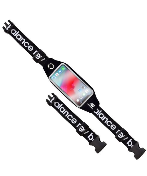 NEW BALANCE（ニューバランス）の「new balance [ランニングポーチ] スポーツ ランニング スマホポーチ ケース 小物入れ（スポーツグッズ・メンズ・ブラック/グレー/ピンク・MEDIUM/ONE SIZE）」の8枚目の写真