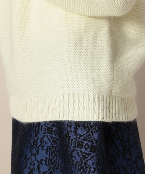 BEAUTY&YOUTH UNITED ARROWS（ビューティーアンドユースユナイテッドアローズ）の「BYSF 5G アンゴラニットプルオーバー　◆（ニット/セーター・レディース・オフホワイト/ライトグレー/ワインレッド/ネイビー・フリー）」の8枚目の写真