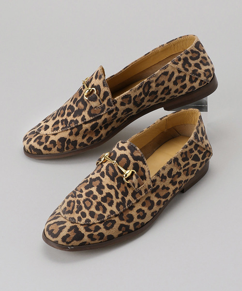 CAMINANDO(カミナンド)の「【CAMINANDO/カミナンド】BIT SLIP ON SHOES/2WAY ビットスリッポンシューズ(スリッポン)」|レオパード