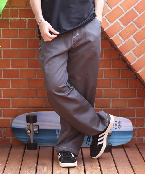 ８(eight)（エイト）の「デニムペインターパンツ（デニムパンツ・メンズ・ブラック/インディゴブルー/ブルー/オフホワイト/その他1/その他2/グリーン/ブラック系その他/オレンジ/パープル/レッド/ホワイト系その他/ブラック系その他2/ブラック系その他3/ライトインディゴブルー/ブラック系その他4/ライトグレー/ネイビー/ブルー系その他/チャコール/ベージュ/ブラック系その他5/サックスブルー/オリーブ・MEDIUM/LARGE/X-LARGE）」の10枚目の写真