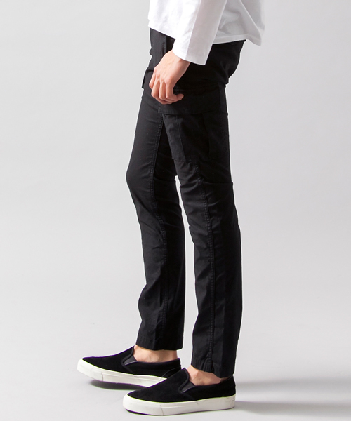 BEAUTY&YOUTH UNITED ARROWS（ビューティーアンドユースユナイテッドアローズ）の「by オーバーダイ サテン 6ポケット パンツ◆（カーゴパンツ・メンズ・ブラック/オリーブ・X-LARGE/SMALL/MEDIUM/LARGE）」の11枚目の写真