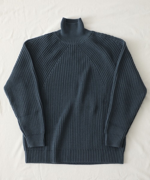 BATONER ブラック タートルネック セーター BN-19FM-022 BATONER（バトナー）の「【BATONER】シグネチャータートルネック