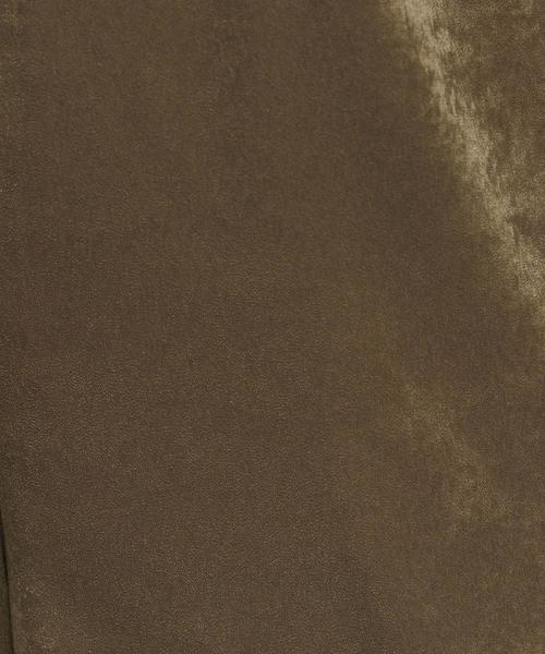 BEAUTY&YOUTH UNITED ARROWS（ビューティーアンドユースユナイテッドアローズ）の「BY スウェードライクサテンワイドパンツо（その他パンツ・レディース・ネイビー/その他1/オリーブ・SMALL/MEDIUM）」の10枚目の写真