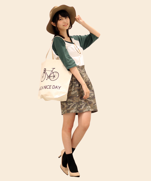 WEGO（ウィゴー）の「WEGO/チノコクーンスカート（スカート・レディース・ライトブラウン/カーキ/レッド/その他1・FREE）」の17枚目の写真