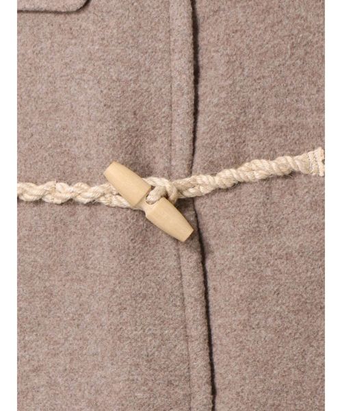 Ungrid(アングリッド)の「ロングダッフルコート(ダッフルコート・レディース・ネイビー/モカ・SMALL/MEDIUM)」の17枚目の写真