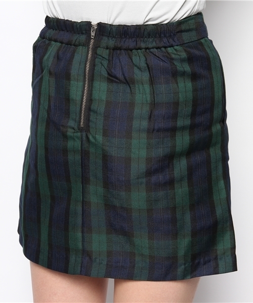 Chico（チコ）の「チェックBOXスカート（スカート・レディース・ダークグリーン・FREE）」の9枚目の写真