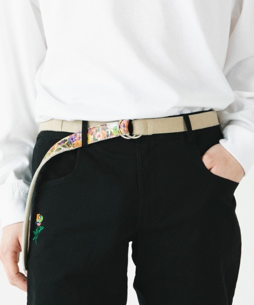 rehacer : Suede Leather 2 Face Belt Made in Japan / スウェード 