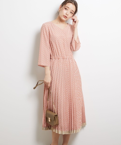 Rope Picnic ロペピクニック の ジオメトリックパネルワンピース ワンピース Wear