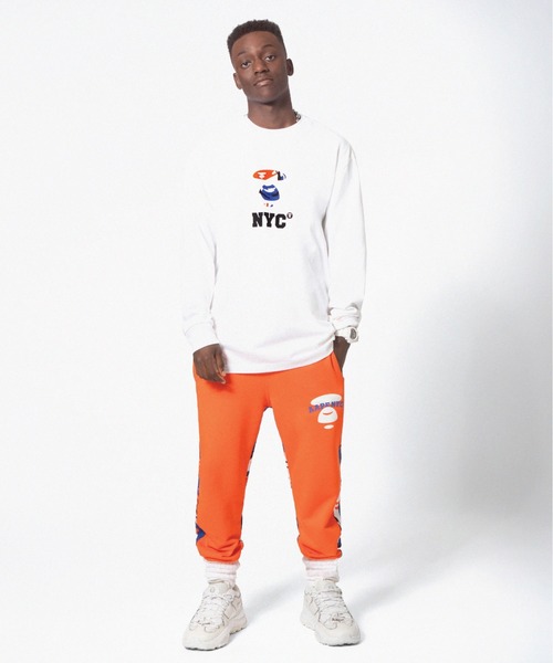 The AAPE NEW YORK CITY collection SWEAT PANTS