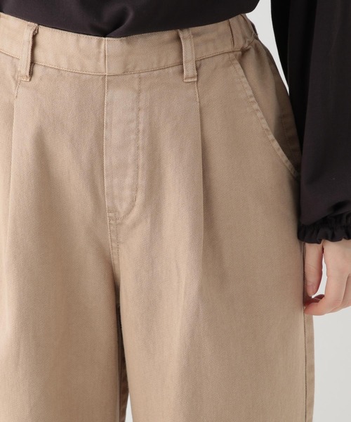 studio CLIP（スタディオクリップ）の「【リンネル5月号掲載】ロールアップゆったりスラウチパンツ（その他パンツ・レディース・アイボリー/ブラウン/ベージュ/ネイビー/ラベンダー・SMALL/LARGE/MEDIUM）」の10枚目の写真