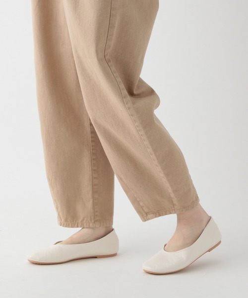 studio CLIP（スタディオクリップ）の「【リンネル5月号掲載】ロールアップゆったりスラウチパンツ（その他パンツ・レディース・アイボリー/ブラウン/ベージュ/ネイビー/ラベンダー・SMALL/LARGE/MEDIUM）」の12枚目の写真