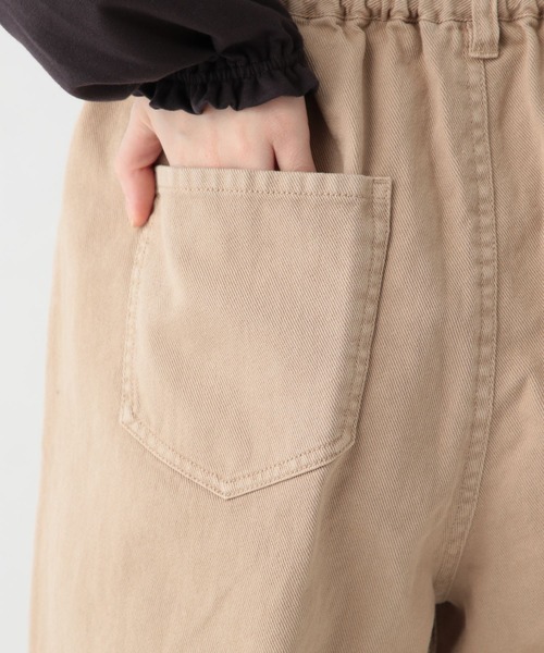 studio CLIP（スタディオクリップ）の「【リンネル5月号掲載】ロールアップゆったりスラウチパンツ（その他パンツ・レディース・アイボリー/ブラウン/ベージュ/ネイビー/ラベンダー・SMALL/LARGE/MEDIUM）」の7枚目の写真