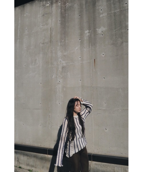 mother(マザー)の「CACTUS LOOSE DRY COTTON TUNIC(ニット/セーター)」|オフホワイト