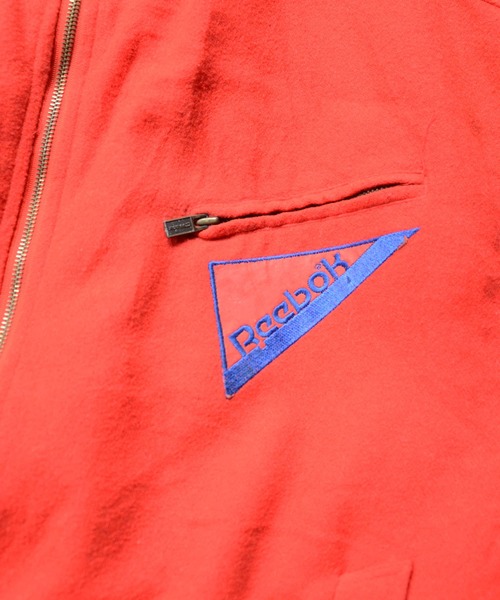 希少 初期 Reebok ヴィンテージ スウェードジャケット スタジャン 中古】(リーボック)ReebokメンズM【コットンジャケット】90年代