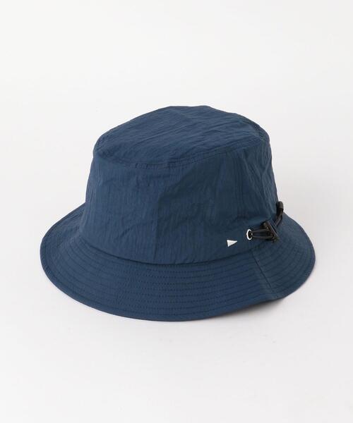 halo commodity（ハロ　コモディティー）の「【別注】 ＜halo commodity＞ BUCKET HAT/ハット（ハット・メンズ・ブラック/ネイビー・FREE）」の2枚目の写真