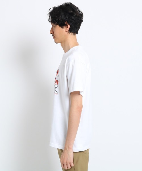 TAKEO KIKUCHI(タケオキクチ)の「2020錦鯉 Tシャツ(Tシャツ/カットソー・メンズ・レッド系1/ホワイト・03/01/02)」の11枚目の写真