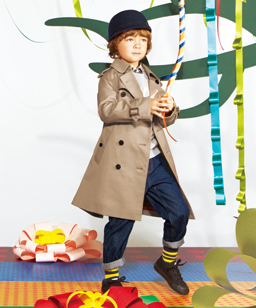 green label relaxing(グリーンレーベルリラクシング)の「デニム テーパードパンツ フルレングス(デニムパンツ・キッズ・ネイビー・95/S/105/M/115/L/125/135)」の11枚目の写真