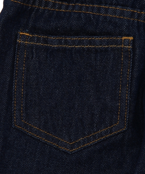 green label relaxing(グリーンレーベルリラクシング)の「デニム テーパードパンツ フルレングス(デニムパンツ・キッズ・ネイビー・95/S/105/M/115/L/125/135)」の8枚目の写真