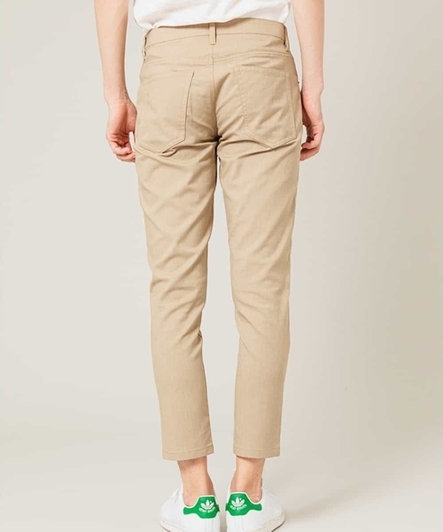 MICHEL KLEIN HOMME   （ミッシェルクランオム）の「クロップドパンツ（C-MAXオックス）（その他パンツ・メンズ・ベージュ/グレー/ブルー・MEDIUM/LARGE/X-LARGE）」の9枚目の写真
