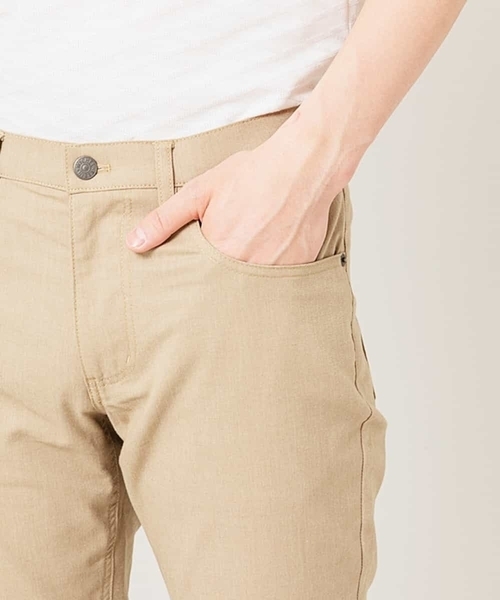 MICHEL KLEIN HOMME   （ミッシェルクランオム）の「クロップドパンツ（C-MAXオックス）（その他パンツ・メンズ・ベージュ/グレー/ブルー・MEDIUM/LARGE/X-LARGE）」の11枚目の写真