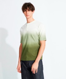 新品・タグ付き★three dots ヘンリーネックTシャツ★ネイビーXL three dots｜スリードッツのTシャツ/カットソー（ヘンリーネック