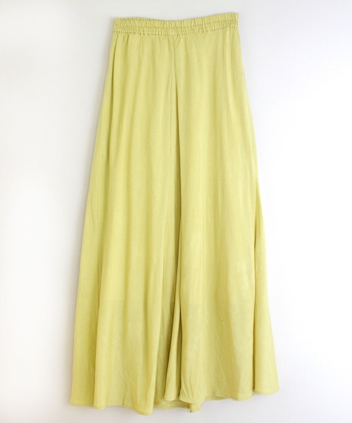 RNA-N(アールエヌエーエヌ)の「G0993 ロングフレアースカート(スカート・レディース・ベージュ/ブルー/イエロー・MEDIUM)」の22枚目の写真