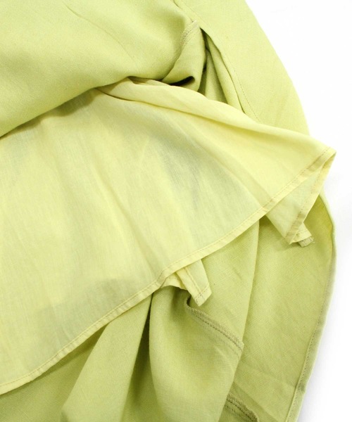 RNA-N(アールエヌエーエヌ)の「G0993 ロングフレアースカート(スカート・レディース・ベージュ/ブルー/イエロー・MEDIUM)」の20枚目の写真