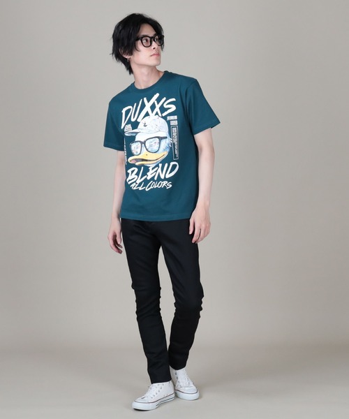 Right-on（ライトオン）の「ダックフェイスプリントＴ（Tシャツ/カットソー・メンズ・グリーン/ホワイト・L/XL/M）」の11枚目の写真