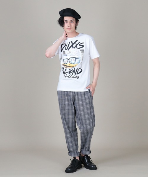 Right-on（ライトオン）の「ダックフェイスプリントＴ（Tシャツ/カットソー・メンズ・グリーン/ホワイト・L/XL/M）」の6枚目の写真