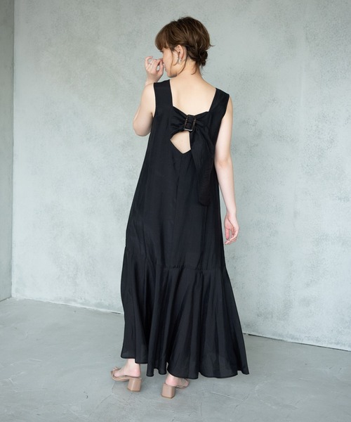 yukichi.（ユキチ）の「bella mermaid back design one-piece 【yukichi.】（ワンピース・レディース・ブラック/ブラウン/グリーン・FREE）」の8枚目の写真
