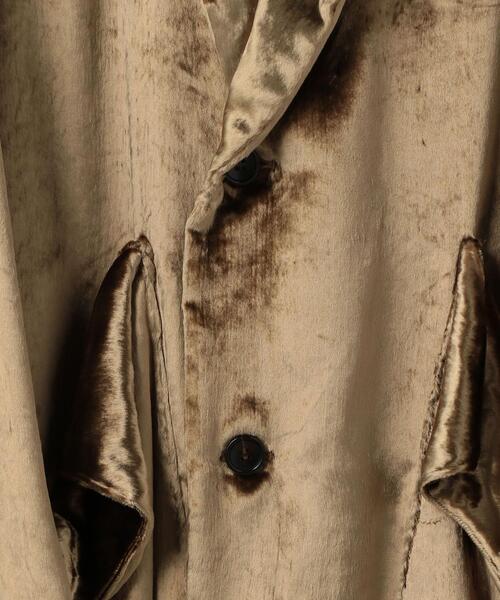 sulvam（サルバム）の「sulvam（サルバム）VELOUR COAT