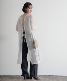 PAGEBOY | ２WAYメッシュアミワンピース(ワンピース)