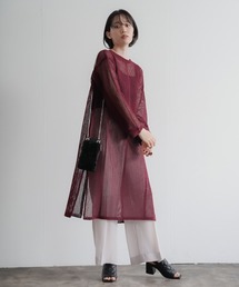 PAGEBOY | ２WAYメッシュアミワンピース(ワンピース)